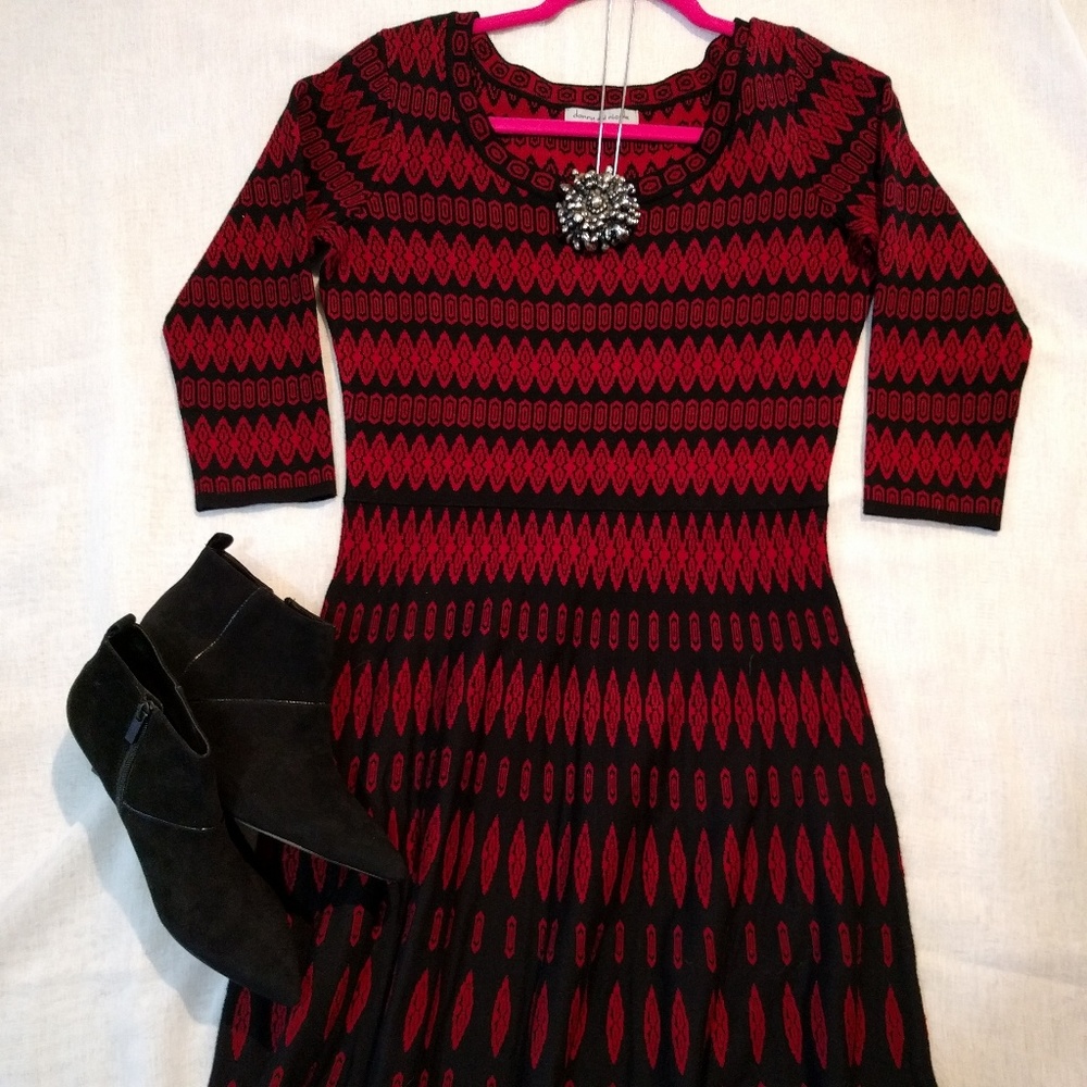 Danny and Nicole fit and flare dress